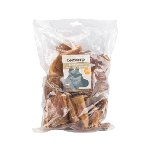Beeztees Runderkophuidstukjes 1 Beeztees Runderkophuidstukjes