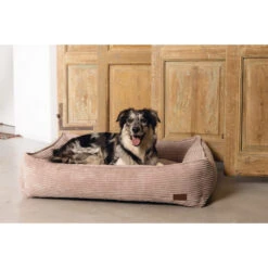 Designed By Lotte Ligmand Ribbed -Hondenbenodigdheden Winkel designed by lotte ribbed hondenmand roze 190386 2000 none