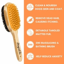 Dogslife Bamboo Dog Brush -Hondenbenodigdheden Winkel dogslife bamboo dog brush 219808 0500 none