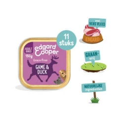 Edgard & Cooper Adult - Wild & Eend - Kuipje 11 Edgard & Cooper Adult - Wild & Eend - Kuipje -Hondenbenodigdheden Winkel edgard cooper adult wild eend kuipje 173263 1000 none