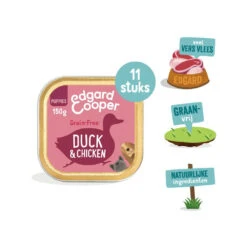 Edgard & Cooper Puppy - Eend & Kip - Kuipje -Hondenbenodigdheden Winkel edgard cooper puppy eend kip kuipje 173647 1000 none
