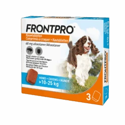 FRONTPRO Kauwtabletten Hond -Hondenbenodigdheden Winkel frontpro l 10 25 kg 2 x 3 tabletten 136241 1500 none