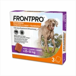 FRONTPRO Kauwtabletten Hond -Hondenbenodigdheden Winkel frontpro xl 25 50 kg 2 x 3 tabletten 136240 1500 none