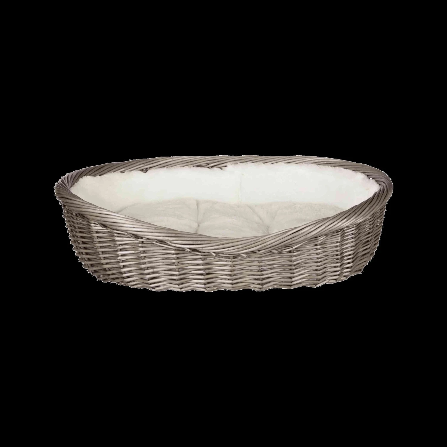 Trixie Rieten Hondenmand - Grijs