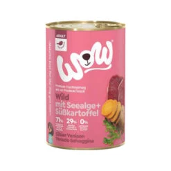 WOW! Adult Hondenvoer - Blik -Hondenbenodigdheden Winkel wow adult hondenvoer blik wild 6 x 800 g 128884 0500 none