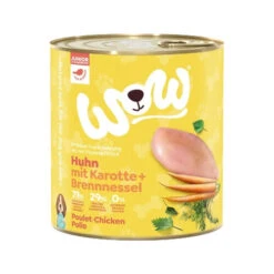 WOW! Junior Hondenvoer - Blik -Hondenbenodigdheden Winkel wow junior hondenvoer blik kip 6 x 800 g 128923 0500 none