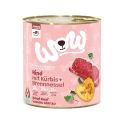 WOW! Junior Hondenvoer - Blik -Hondenbenodigdheden Winkel wow junior hondenvoer blik rund 6 x 800 g 128920 0500 none