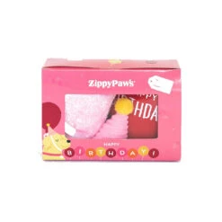ZippyPaws Pup Birthday Box Pink